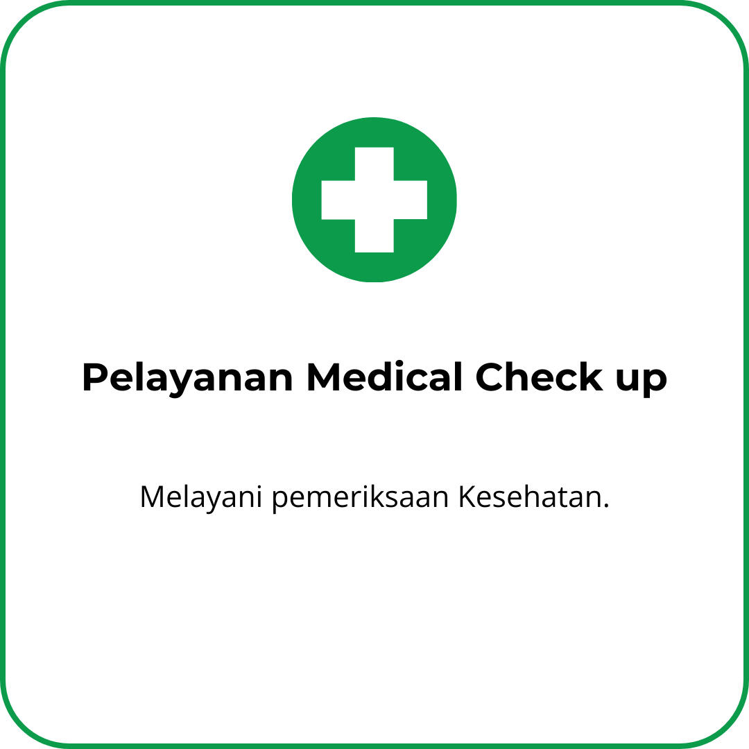 Pelayanan medical check up